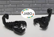(E14 / 8 / 1) Lego Animal 2x 30169 Scorpion Scorpion black