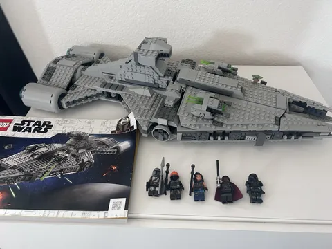 LEGO Star Wars 75315 Imperial Light Cruiser Mandalorian 1336pc Complete No Box