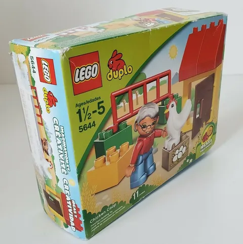 LEGO Duplo Chicken Coop Farmyard Chicken 5644 NEW Sealed Set but box DAMAGED