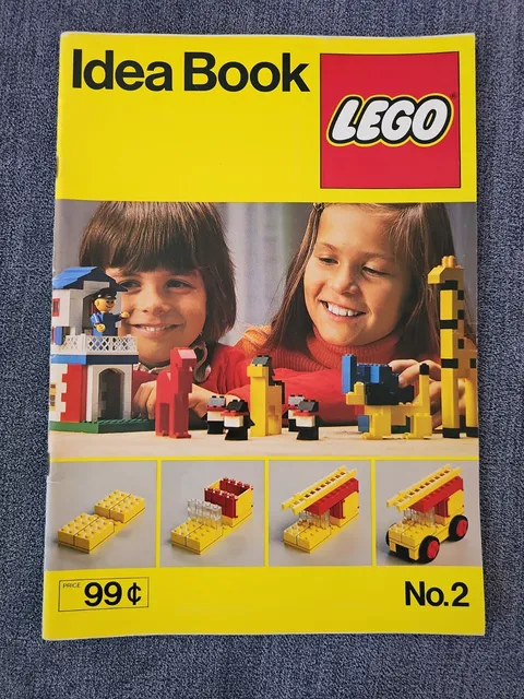 Lego Legoland Idea Book No. 2 Vintage RARE Very Good Condition 1977 MUST SEE
