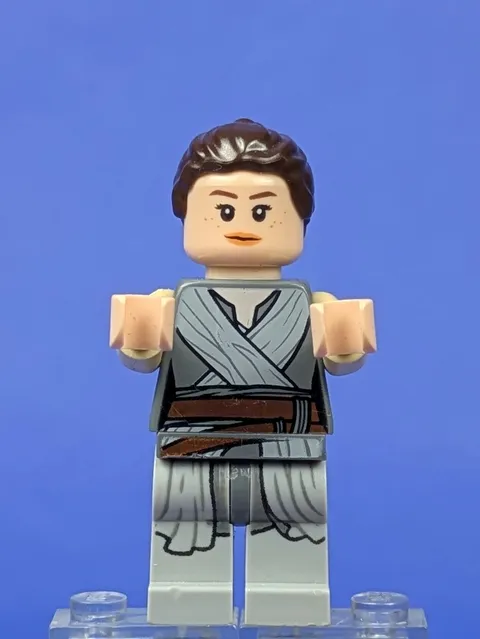 LEGO Star Wars Rey - Light Bluish Gray Tied Robe sw0866 75189 75216