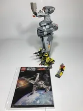 Vintage LEGO Star Wars: B-Wing Fighter (6208) with Extra Minifigure and Manual