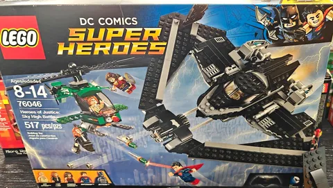LEGO DC Super Heroes 76046 Sky High Battle 517 Pcs Instructions