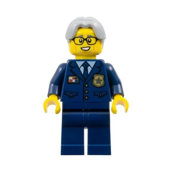 LEGO City Police Chief Wheeler Minifigure from 60316