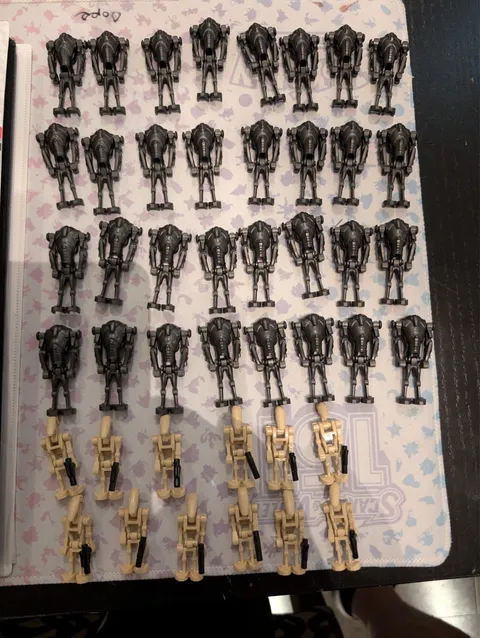 Lego Star Wars. 44  Battle Droids and Droid Army!