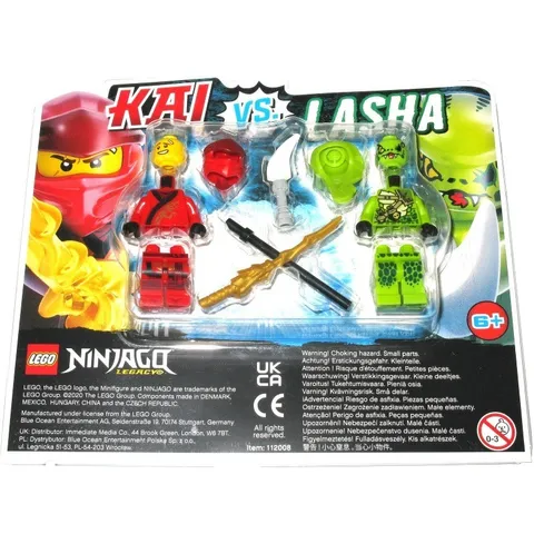 Lego Ninjago Legacy Kai vs. Lasha blister pack 112008