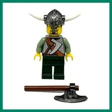 Vintage LEGO 7018 Viking Warrior 3c Minifigure 2005 Retired
