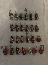 LEGO Castle Fright Knight Figure Lot CMF Fright Knight, Evil Knight, Vampire