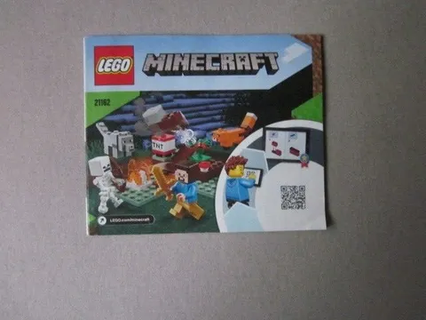 Lego Minecraft Building Instructions Instruction 21162