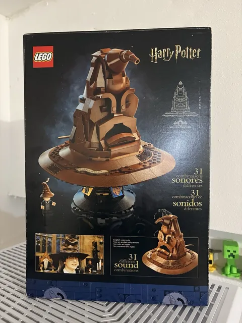 LEGO Harry Potter Talking Sorting Hat, Harry Potter Hogwarts Hat with 31