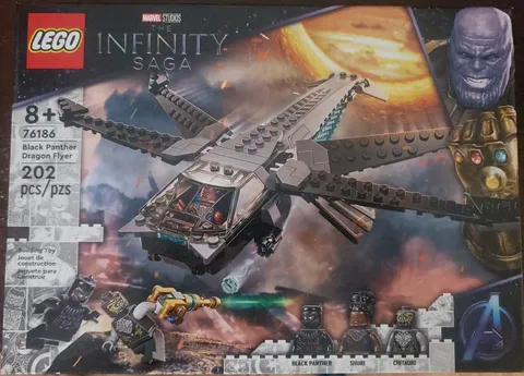 LEGO Super Heroes: Black Panther Dragon Flyer (76186)