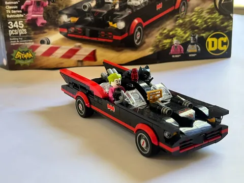LEGO Super Heroes Batman Classic TV Series 1966 Batmobile Retired 76188 Complete