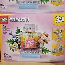 LEGO® Creator 3in1: Floral Perfume Bottle 31383 Just Released Carefully Shipped