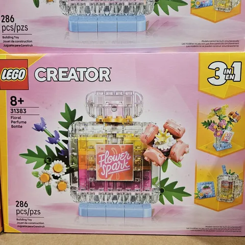 LEGO® Creator 3in1: Floral Perfume Bottle 31383 Just Released Carefully Shipped
