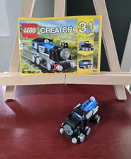 LEGO Creator 31054 Blue Express Train 71pcs 3in1 Set 6-12 w/ Box