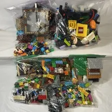 LEGO Bulk Lot Assorted Bricks Plates Pieces Parts Minifigures ~4.5lbs