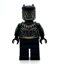 Erik Killmonger Golden Jaguar Black Panther Marvel Lego Minifigure 76099