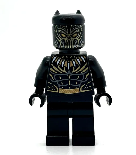 Erik Killmonger Golden Jaguar Black Panther Marvel Lego Minifigure 76099