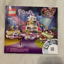 Lego Friends Baking Competition Instruction Manual ONLY Set #41393