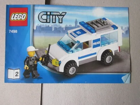 Lego City Building Instructions Instruction 7498-2 Police