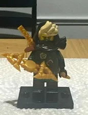 LEGO series 29 Mysterious Ronin w/ Gold Weapon, Display Stand