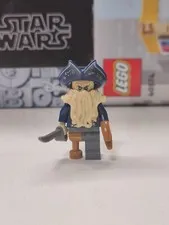 NEW Pirates Of The Caribbean Davy Jones Custom Lego Minifigure Black Pearl 4184