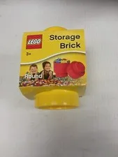Lego Tound Storage Brick Yellow