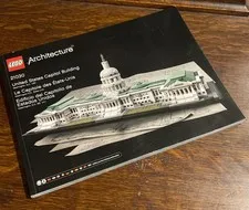 LEGO 21030 United States Capitol Building Instruction Manual User's Architecture
