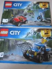 Lego City Building Instructions Instruction 60173 Pieces 1 and 2 Parts 1 and 2