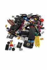 100+ Genuine LEGO City Vehicle Parts Bulk Lot Police Car Ladders Grilles Mix