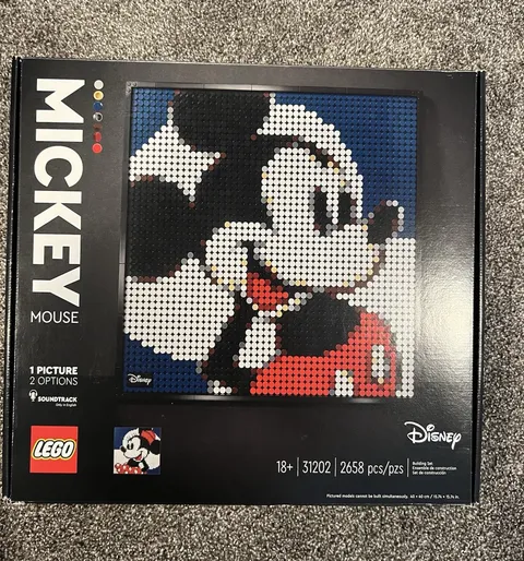 LEGO Art Disney's Mickey Mouse Mosaic 31202 2658 pcs Soundtrack Set