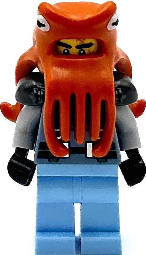 Lego New Shark Army Octopus LEGO Ninjago Movie Minifigure Only As Pictured