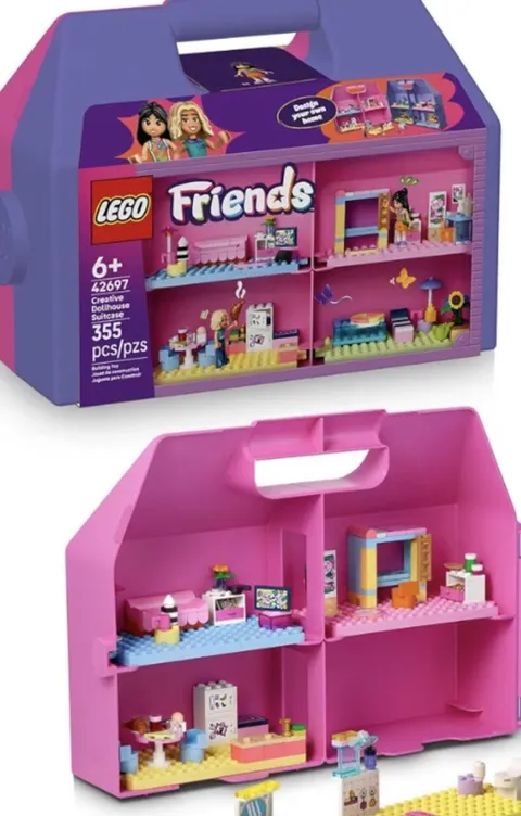 LEGO Friends Creative Playtime 42607 Dolls House Set 355 pcs Brick Separator