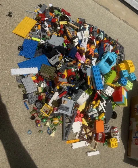 Lego Bricks Bulk Lot and Mega Blocks