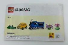 Lego Classic 10696 Instructional Manual Only Alligator Truck Train Flowers