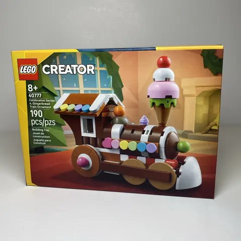 LEGO CREATOR 40777 Celebration Series 4 Gingerbread Train Ornament SEALED NEW