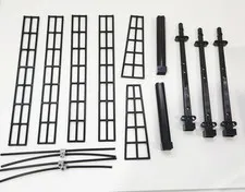 Lego Vintage Pirate Ship Black Mast Rigging