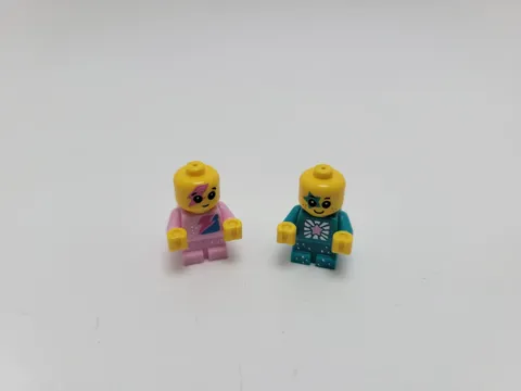 Lego Sparkle Babies Lot Of 2 (70847) The LEGO Movie 2 Minifigures Pink Turquoise