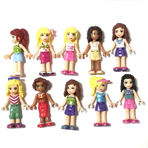 LEGO Friends Mini Figure Minifigure Lot of 10