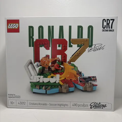 LEGO Christiano Ronaldo - Soccer Highlights (43012) Brand New - Sealed Box