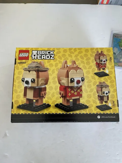 LEGO BRICKHEADZ: Disney Chip & Dale (40550) | New | Sealed | Retired | Free Ship