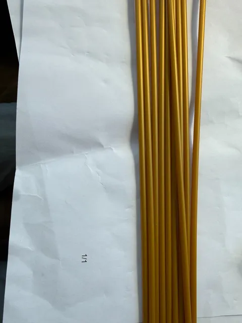 LEGO-NEW-#64461-PEARL GOLD- HOSE RIDGID 3MM D.26 L (ONE)PIECE
