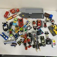 LEGO Lot Of Cars trains construction and boat Parts, Pieces & Incomplete 8lbs