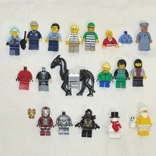 LEGO Minifigure Lot Marvel Iron Man Venom City Police Santa Horse Genuine LEGO