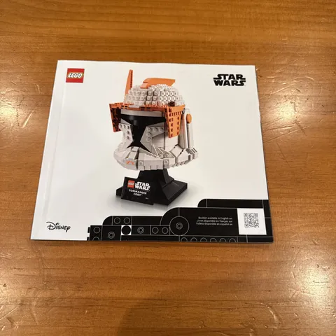Lego Star Wars 75350 Commander Cody Helmet *Instruction Manual Only*
