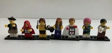 LEGO Series 7 Minifigure Lot Bagpiper Grandma Programmer CMF	