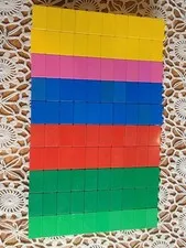 Lot of 100 Duplo Lego 2x2 Bricks Building Blocks Lot 4