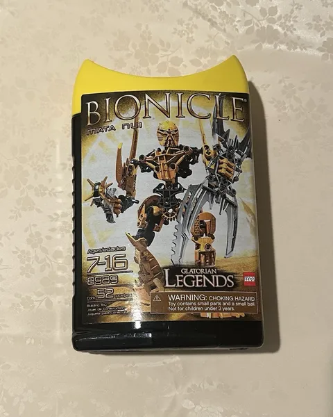 LEGO BIONICLE: Mata Nui (8989) Glatorian Legends- Sealed