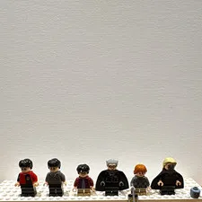 LEGO Harry Potter Minifigure Lot of 6 & Troll Headpiece - Read Description