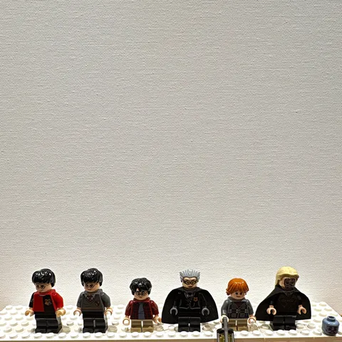 LEGO Harry Potter Minifigure Lot of 6 & Troll Headpiece - Read Description